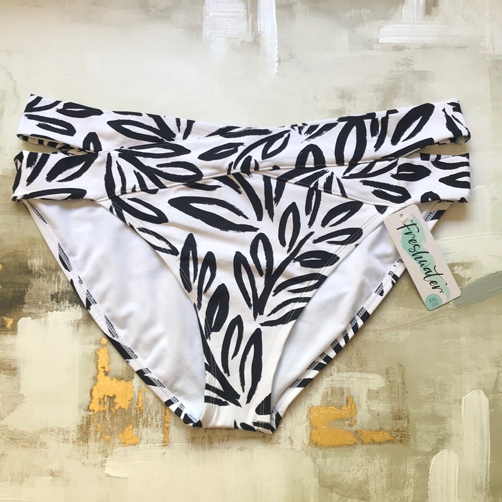 NEW Freshwater Palm Party‎ Bikini Bottom